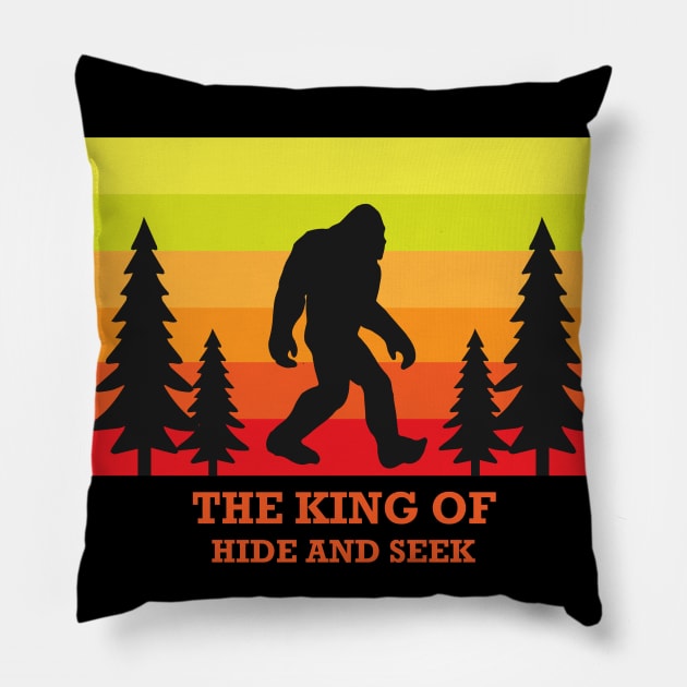 Bigfoot Pillow by dewarafoni