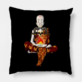 Goat Headed Monk Pillow