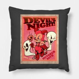 Devil's Night Pillow