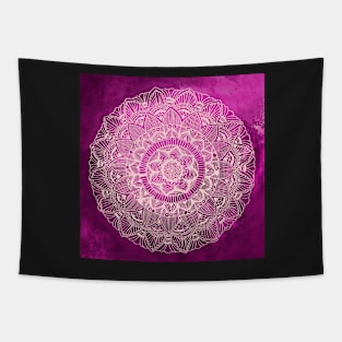 Purple Mandala Tapestry