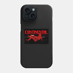 continental series john wick world graphic design illustration Phone Case