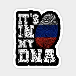 It's In My DNA Russia - Patriotic Russian Gift Magnet