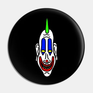 Spiked Clown Pin