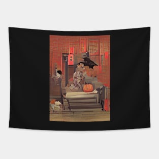 JAPANESE HALLOWEEN Tapestry