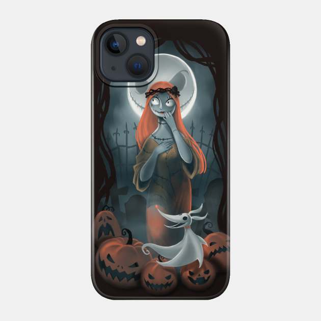 Halloween Sally Moon - Nightmare Ghost - Funny Animation Movie - Halloween - Phone Case