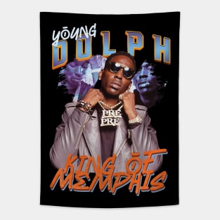 King of Memphis Young Dolph Tapestry