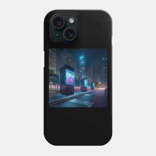 Luminocity: A Futuristic Utopia of Innovation and Harmony Phone Case