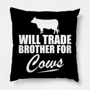 Cow - Will trade brother for cows w Pillow