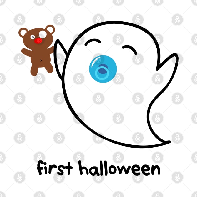 cute ghost – Baby Boo – first Halloween by LiveForever