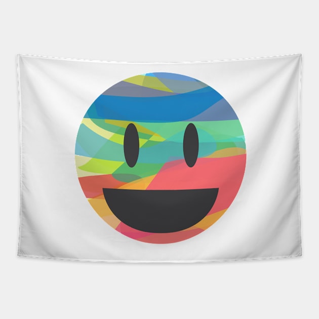 SMILE Tapestry by Mannyllustration