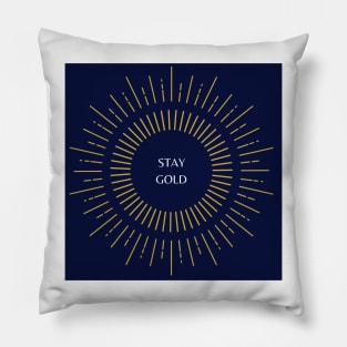 BTS stay gold Pillow