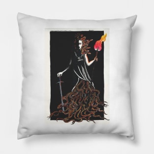 Hekate Zonodrakontos Pillow