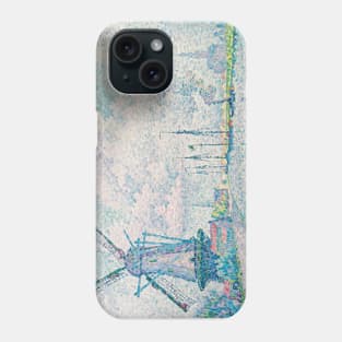 Canal of Overschie by Paul Signac Phone Case