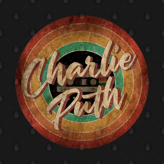 Charlie Puth Vintage Circle Art by antongg