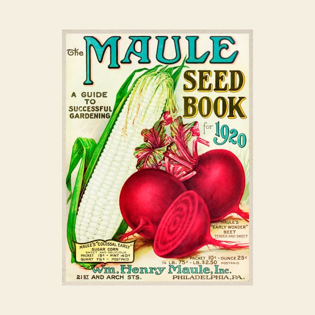 The Maule Seed Book for 1920 by WAITE-SMITH VINTAGE ART