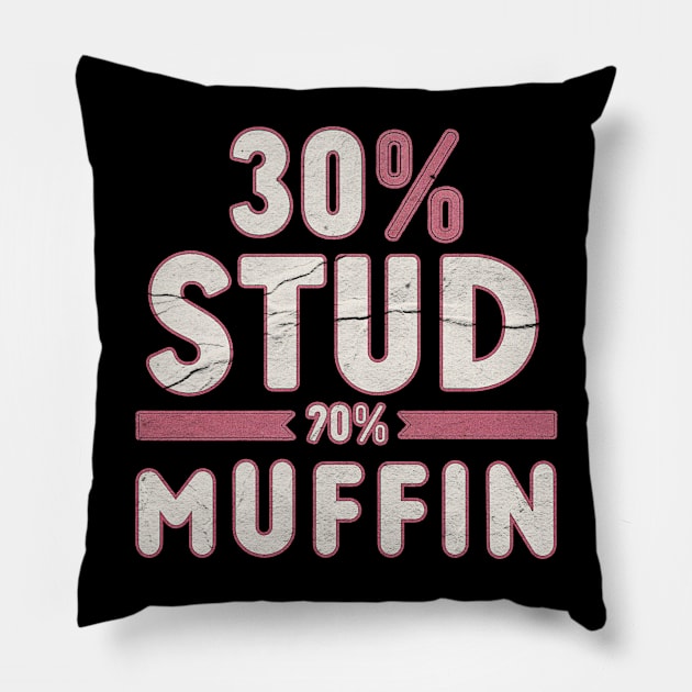 stud muffin Pillow by ahmadist