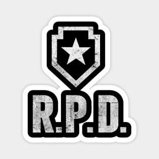 RPD Vintage Grunge Magnet