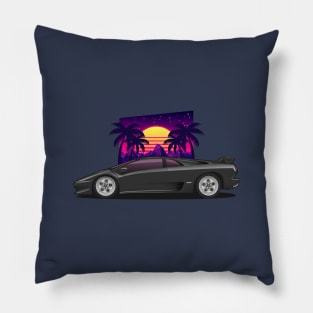 Black Diablo VT Classic Pillow