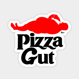 Pizza Gut for Pizza Lovers Magnet