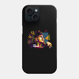 Tina Celeb In Wpap Pop Art Phone Case