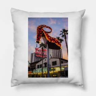 Fremont District, Downtown Las Vegas, Las Vegas, Nevada, USA. Pillow