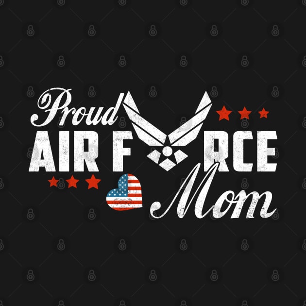 Proud Mom Air Force - USAF Women's by Otis Patrick