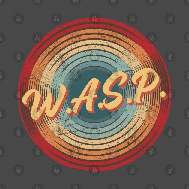 w.a.s.p. vintage circle by musiconspiracy