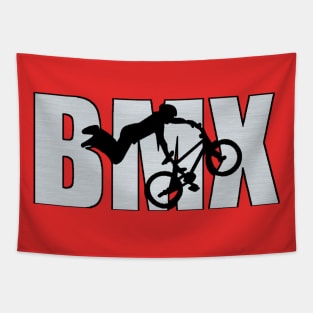 BMX text freestyle Tapestry