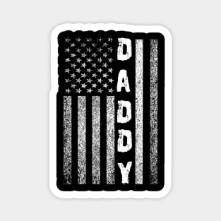 American Dad Best Father's day DADDY US flag American Flag DADDY Mens patriotic Magnet