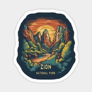 Zion National Park Magnet