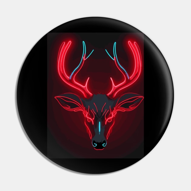 Fear the deer Pin by designfurry 