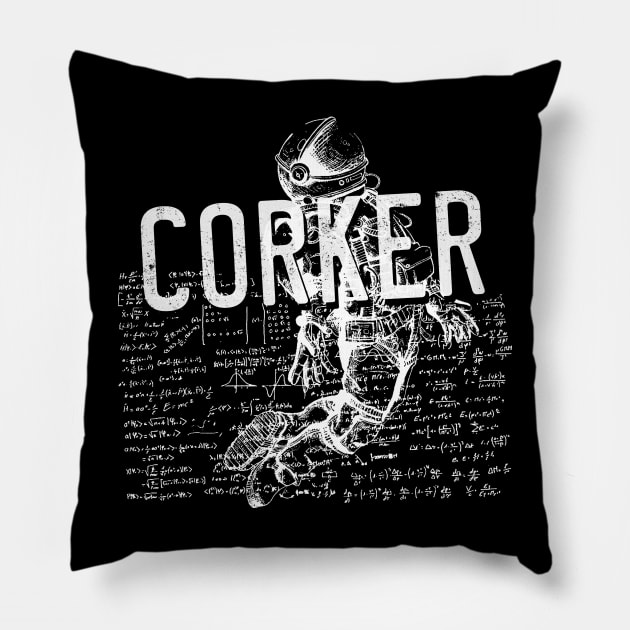 Corker - Fool At Heart Pillow by The Most Magical Place On Shirts