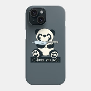 I choose violence Phone Case