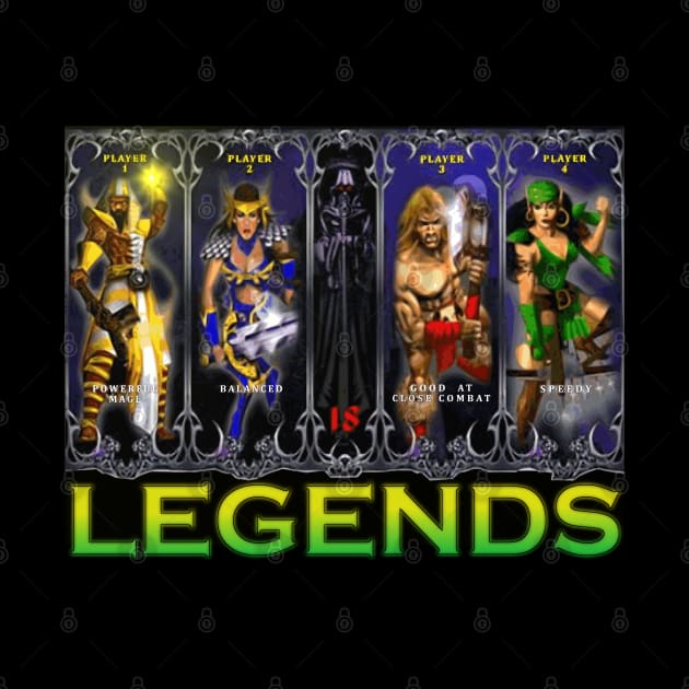 Legends of the Gauntlet by arcadeheroes