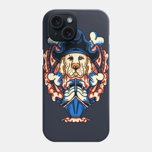 Pirate Dogs Illustration Phone Case