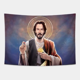 Keanu Reeves - Saint Keanu of Reeves Tapestry