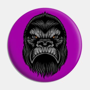 Face Kong the Leader Pin