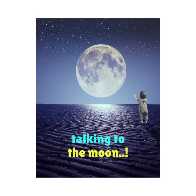 talking to the moon... by Pirikiti +