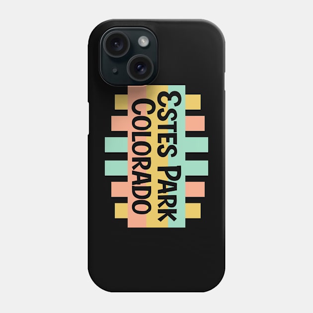 Estes Park Colorado Phone Case by colorsplash