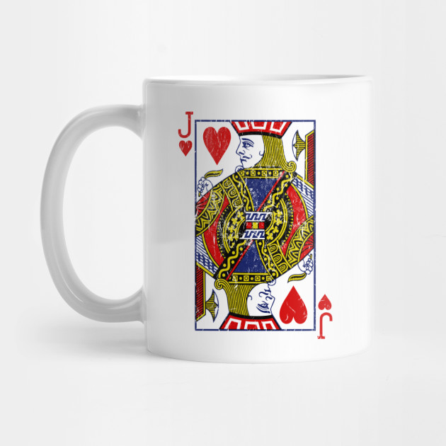 Jack Of Hearts Playing Card Jack Of Hearts Mug Teepublic
