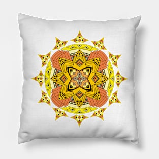 Colorful mandala Pillow