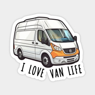 Van Life - I Love It Magnet