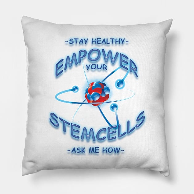 Stay Healthy Pillow by TeesandTops