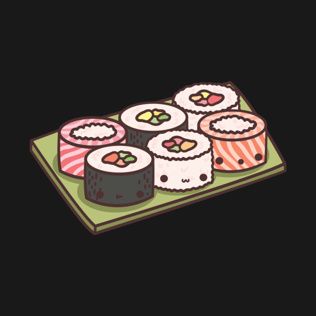 Kawaii Sushi Rolls by mohu