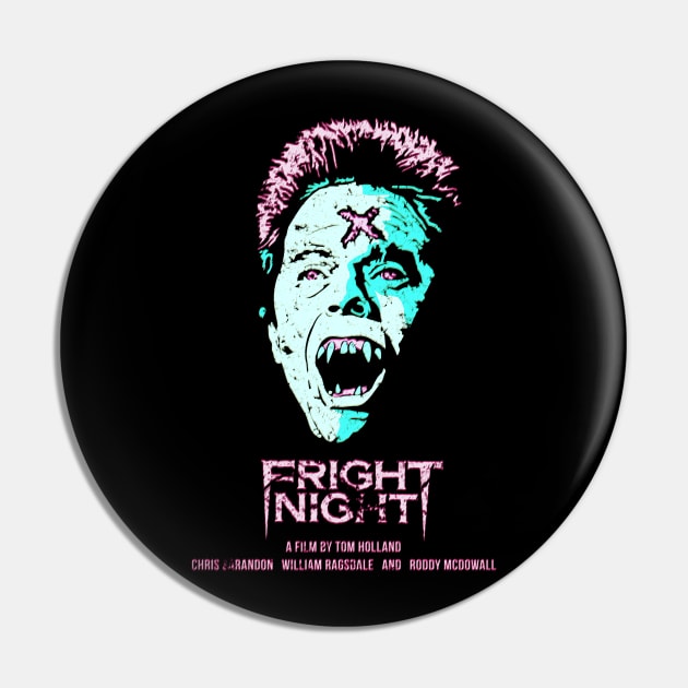 Fear and horror in a Vampire Fright Night Pin by DaveLeonardo