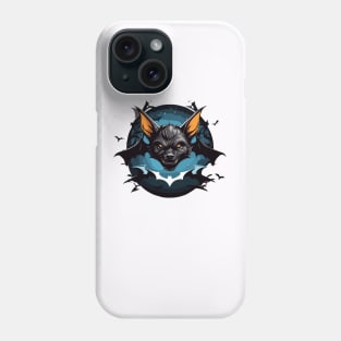 black bat night Phone Case