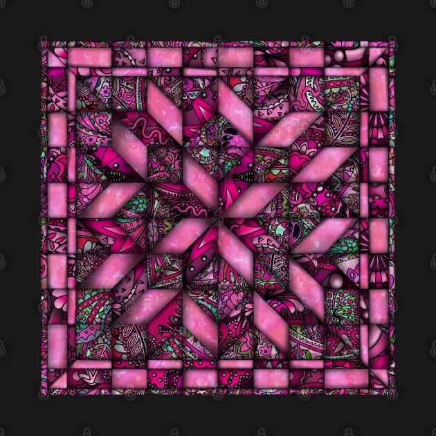 Pink Quilt by Zodiart