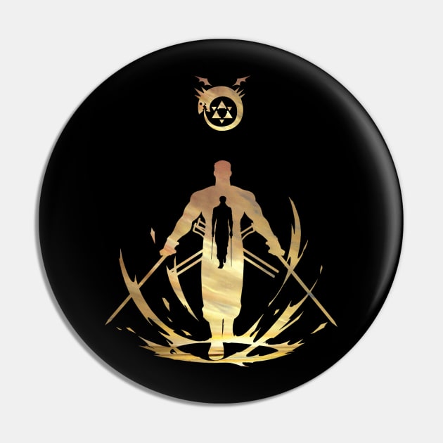 King Bradley - Fullmetal Alchemist Pin by Blason