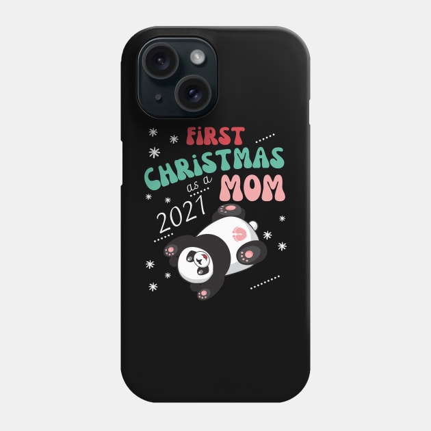 first christmas as a mom Phone Case by the christmas shop