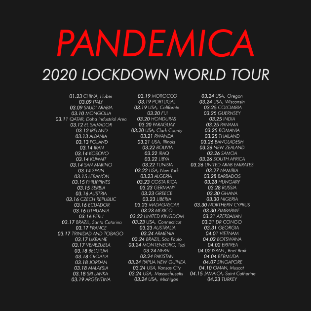 Pandemica - 2020 Lockdown World Tour by shamila